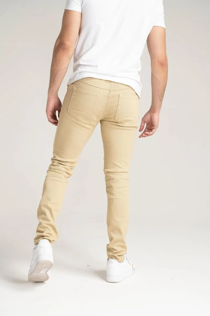 Taker Premium Stretch Twill Jean (Khaki)