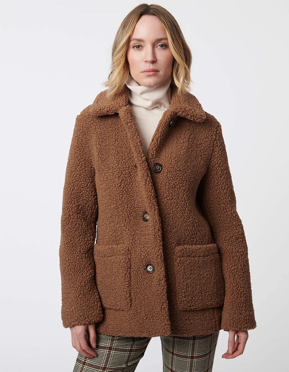 Teddy Vegan Fur Jacket