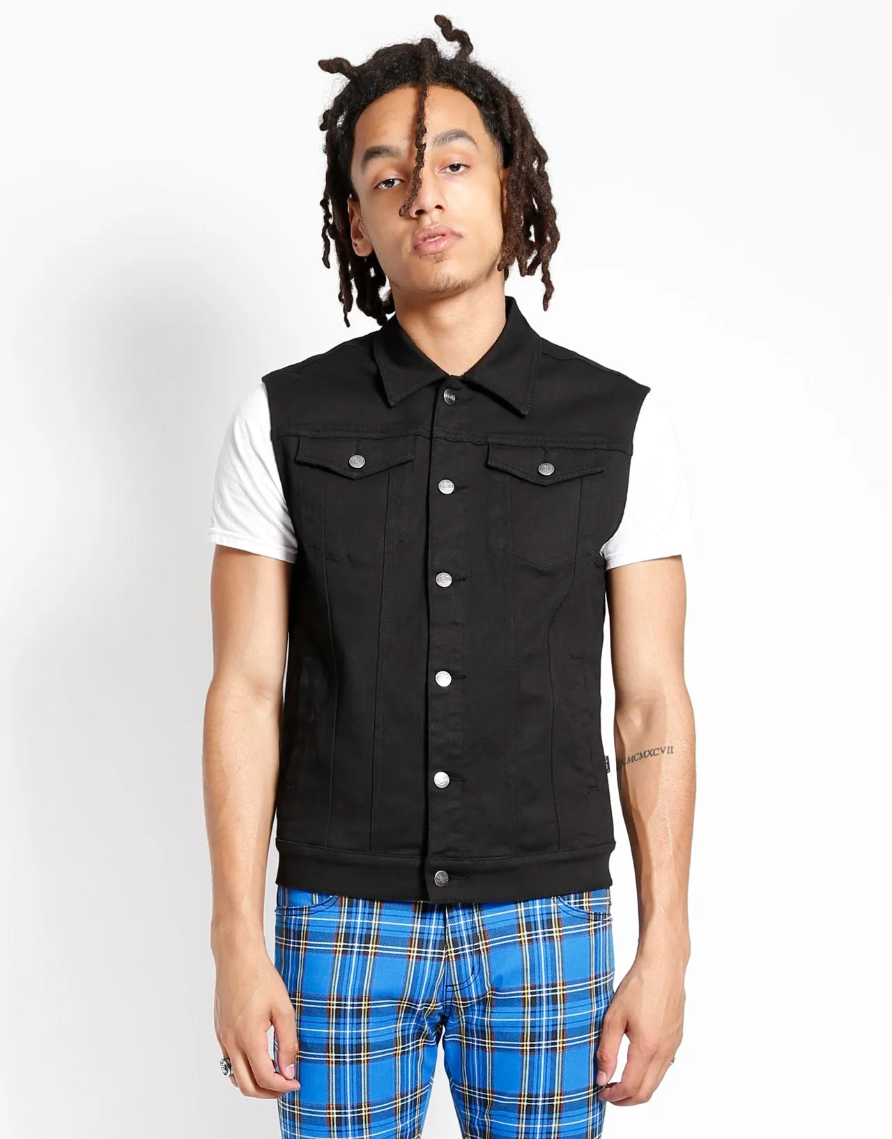 TRASH & VAUDEVILLE JEAN VEST