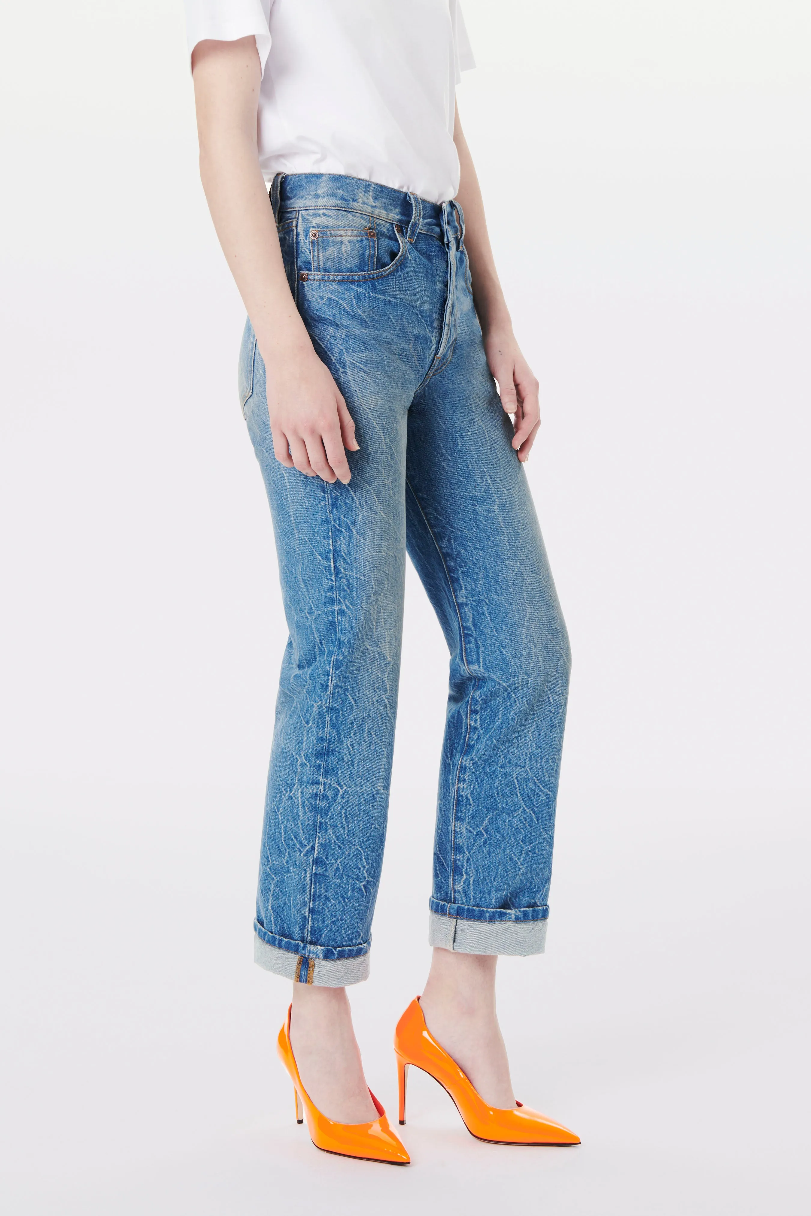 Victoria Mid-Rise Jean In Miami Wash