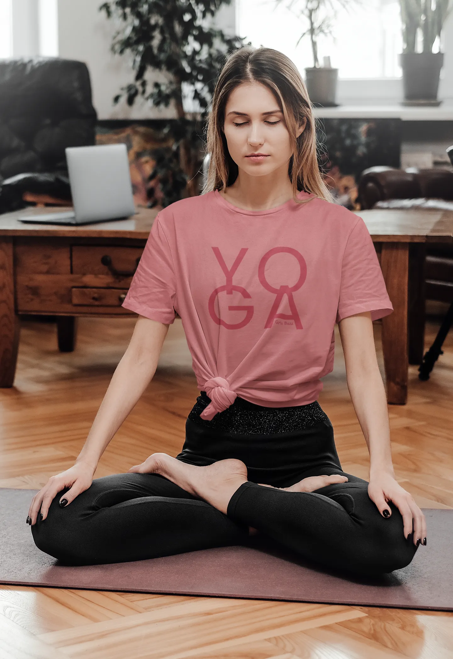 Yoga Wellness Oversized Tee