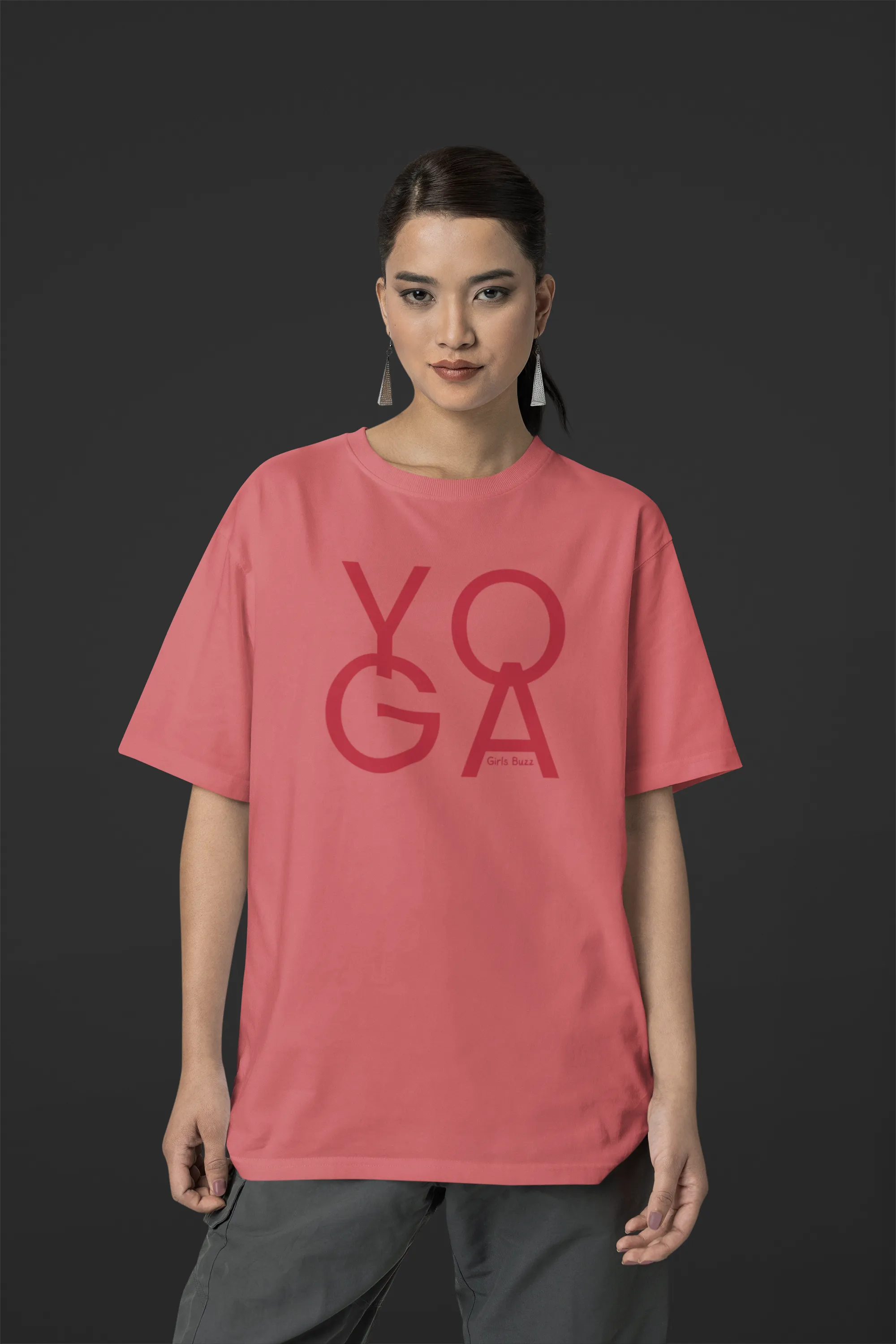 Yoga Wellness Oversized Tee